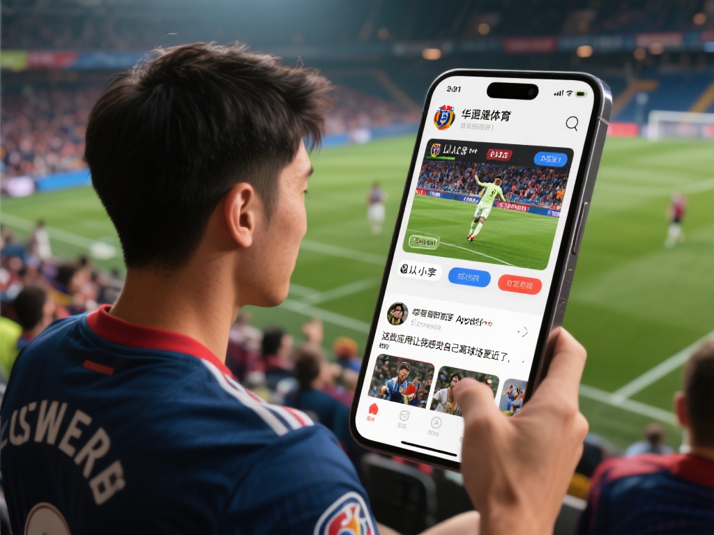 以小李为例，他是一位狂热的足球迷，平时喜欢通过手机